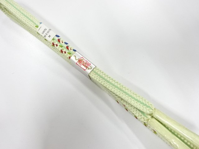 未使用品　正絹　手組帯締め